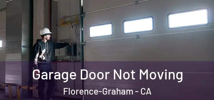  Garage Door Not Moving Florence-Graham - CA