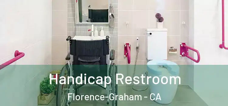  Handicap Restroom Florence-Graham - CA