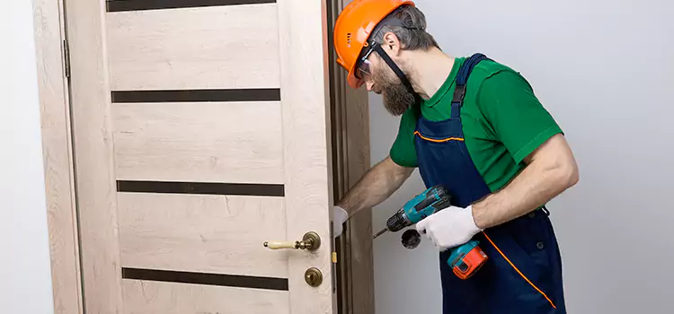 Replace Internal Door Handle with Lock Florence-Graham