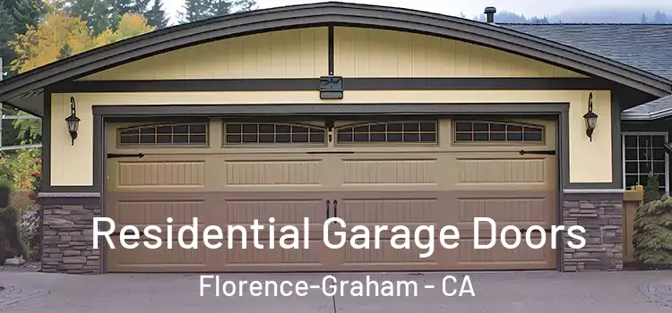  Residential Garage Doors Florence-Graham - CA